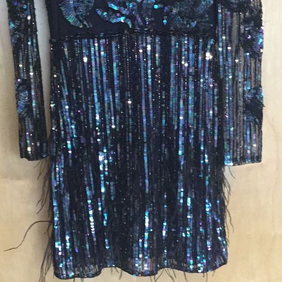 PARKER BLACK Bailey Embellished Mesh Dress - Picture 5 of 15